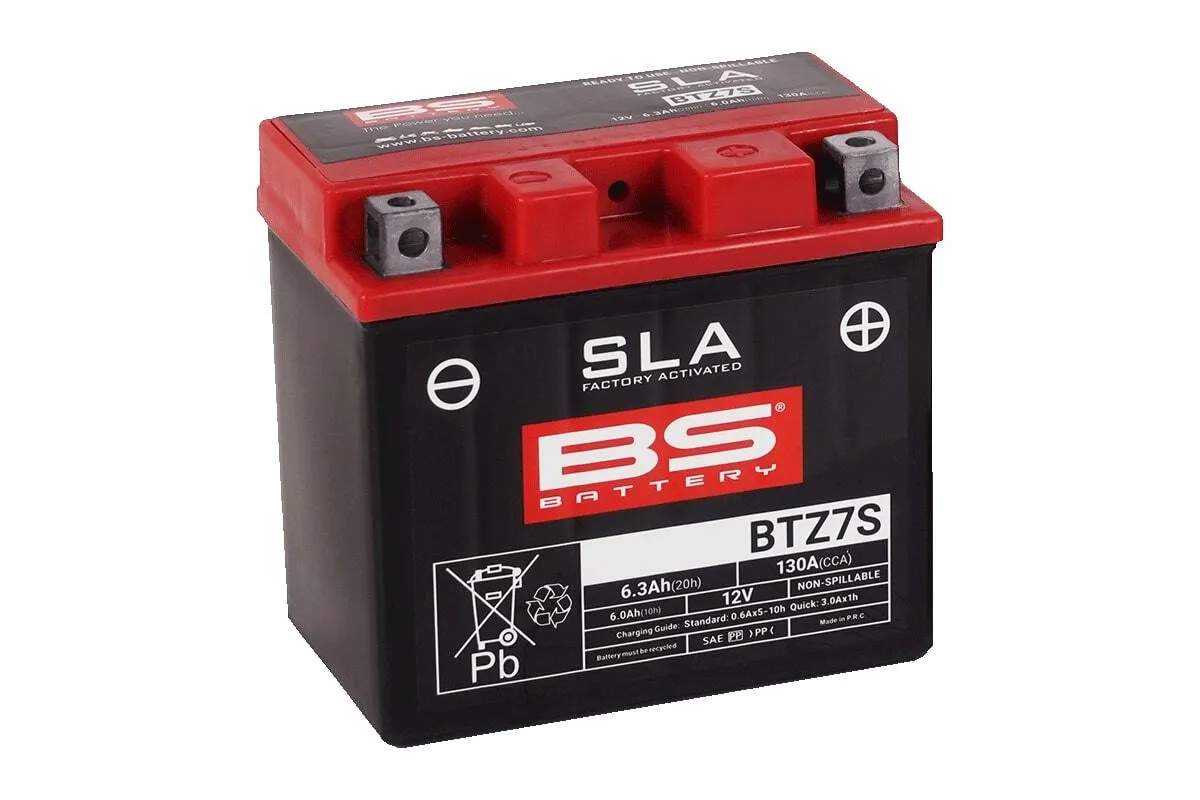 Batterie BS BATTERY SLA sans entretien activé usine - BTZ7S