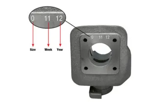 MALOSSI piston axe ø 12 seg.2 rect. 0