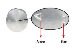 MALOSSI piston axe ø 12 seg.2 rect. 0