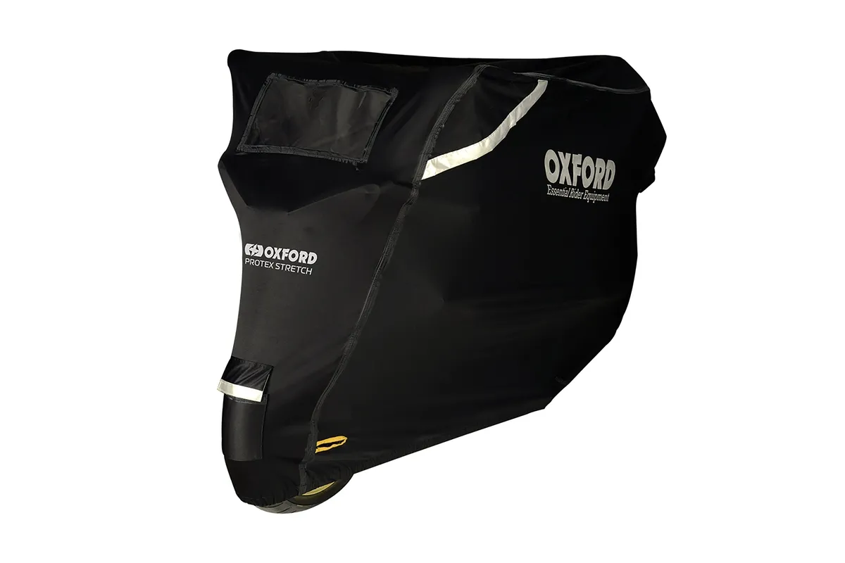 Housse de protection extérieur OXFORD Protex Stretch noir - moto / scooter - S