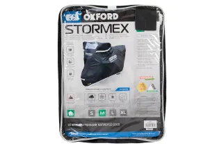 Housse de protection extérieur OXFORD Protex Stretch noir - moto / scooter - S