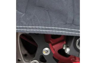 Housse de protection intérieur OXFORD Dormex noir/argent - moto / scooter - XL