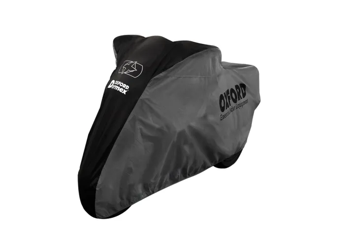 Housse de protection intérieur OXFORD Dormex noir/argent - moto / scooter - S
