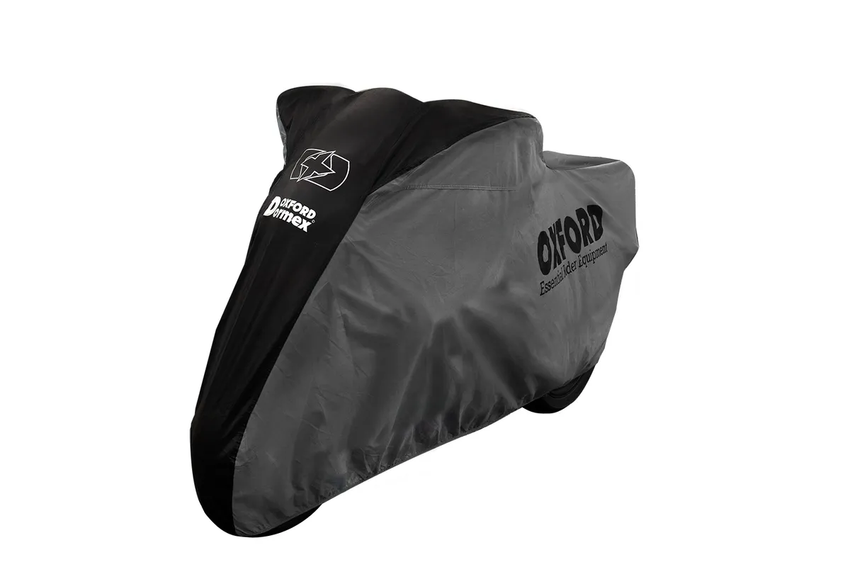 Housse de protection intérieur OXFORD Dormex noir/argent - moto / scooter - S