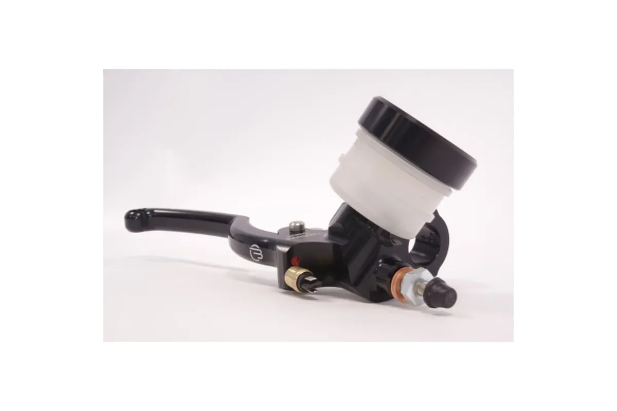 Maître-cylindre de frein axial BERINGER Classic Racing Ø17,5mm bocal vissé noir - levier type A (16cm)