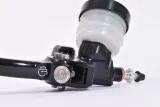 Maître-cylindre de frein axial BERINGER Classic Racing Ø17,5mm bocal vissé noir - levier type A (16cm)