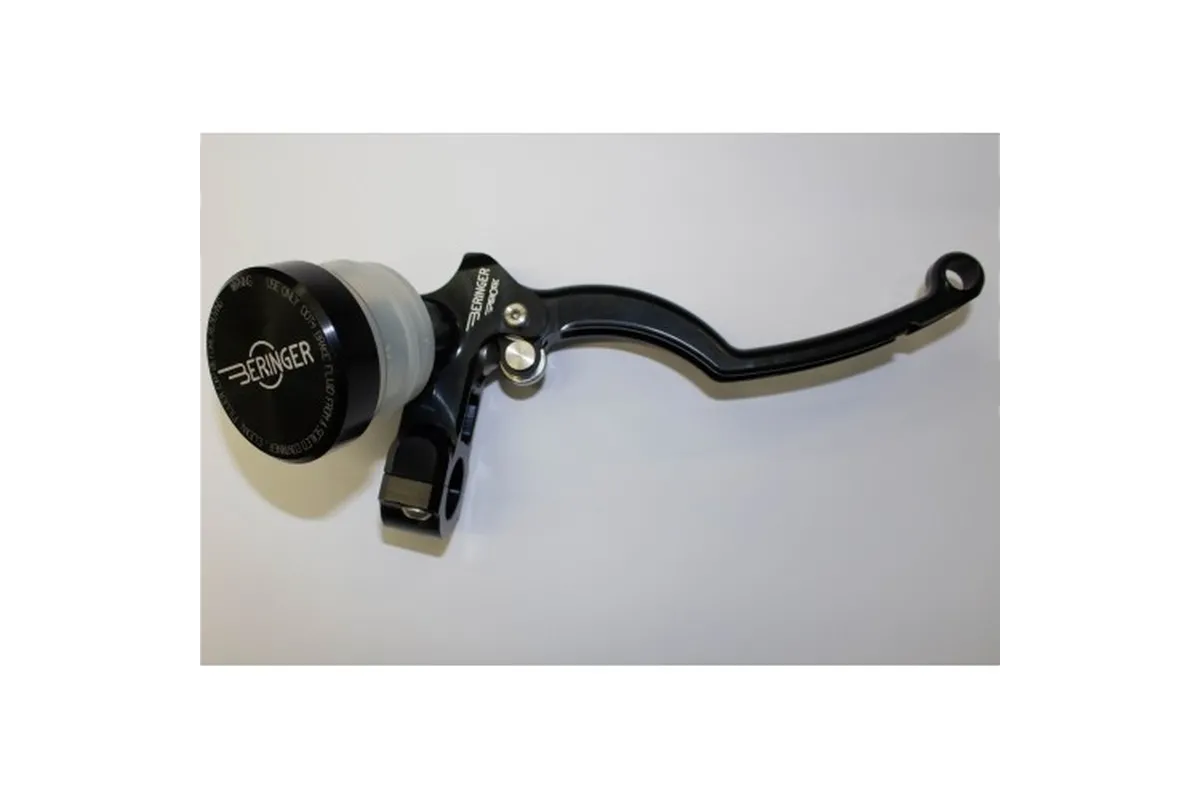 Maître-cylindre de frein axial BERINGER Classic Ø17,5mm bocal vissé noir - levier type A (16cm)