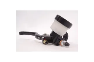 Maître-cylindre de frein axial BERINGER Classic Ø17,5mm bocal vissé noir - levier type A (16cm)