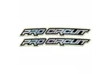 Autocollants de garde-boue avant PRO CIRCUIT Hologram
