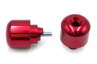 V PARTS Handlebar counter-weights (Aluminium) HONDA (Red)