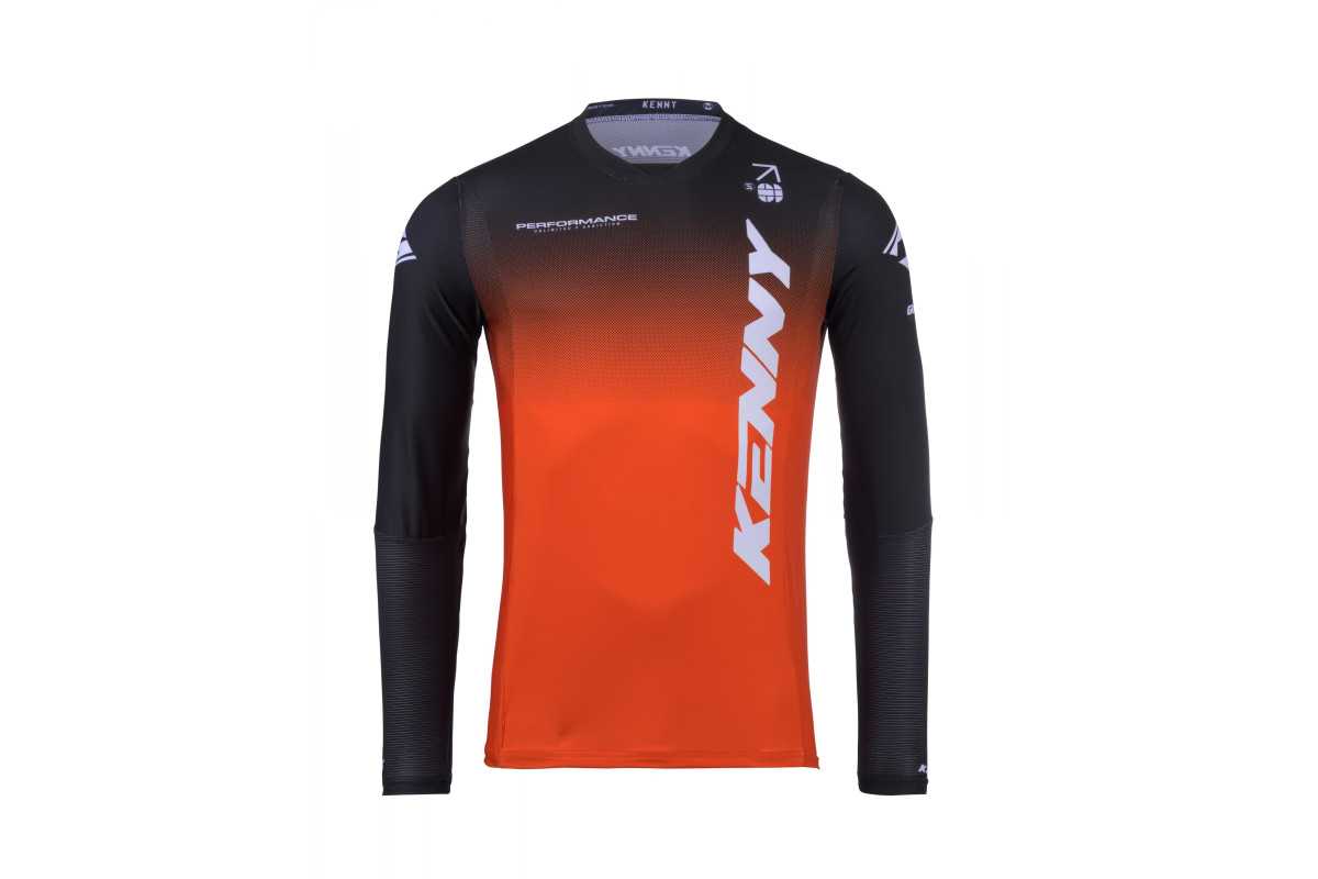 Maillot KENNY PERFORMANCE GRADIENT ORANGE | Kenny - Achat en ligne