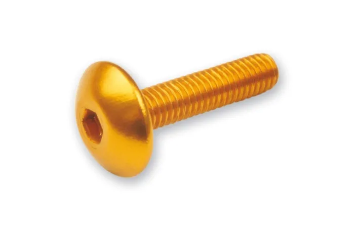V PARTS screw allen M6x20 Gold