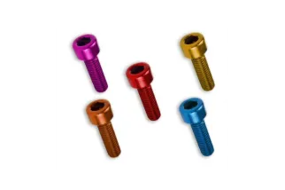 V PARTS screw allen w/cilindrica M6x30 Red