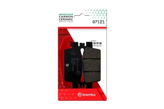 Plaquettes de frein BREMBO carbone céramique - 07121