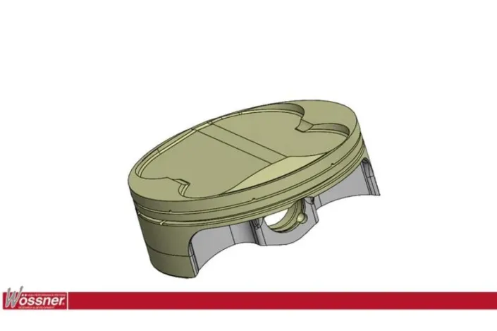 Kit piston forgé WÖSSNER Ø104,94mm