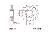 Pignon JT SPROCKETS acier anti-bruit 1371 - 525