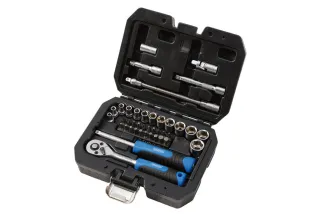 Jeu de douilles et d'embouts métriques DRAPER HI-TORQ® - 1/4" (40 pièces)