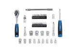 Jeu de douilles et d'embouts métriques DRAPER HI-TORQ® - 1/4" (40 pièces)