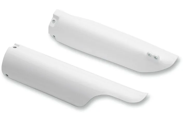 FORK COVER YZ/YZF 05-07 WHT
