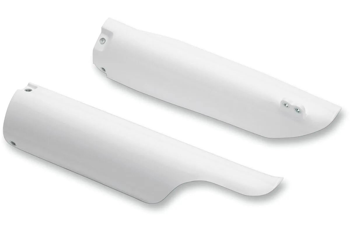 FORK COVER YZ/YZF 05-07 WHT