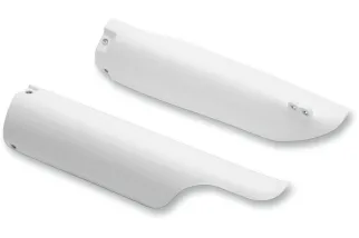 FORK COVER YZ/YZF 05-07 WHT
