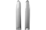 FORK COVERS KX125/250 WHITE