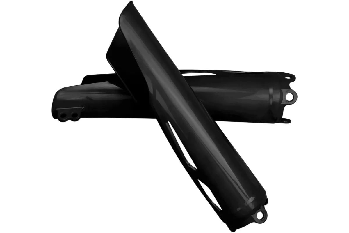 FORK COVERS CRF R/RX 19- BLK