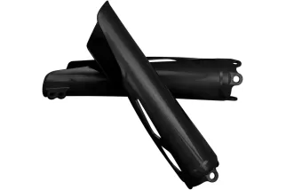 FORK COVERS CRF R/RX 19- BLK