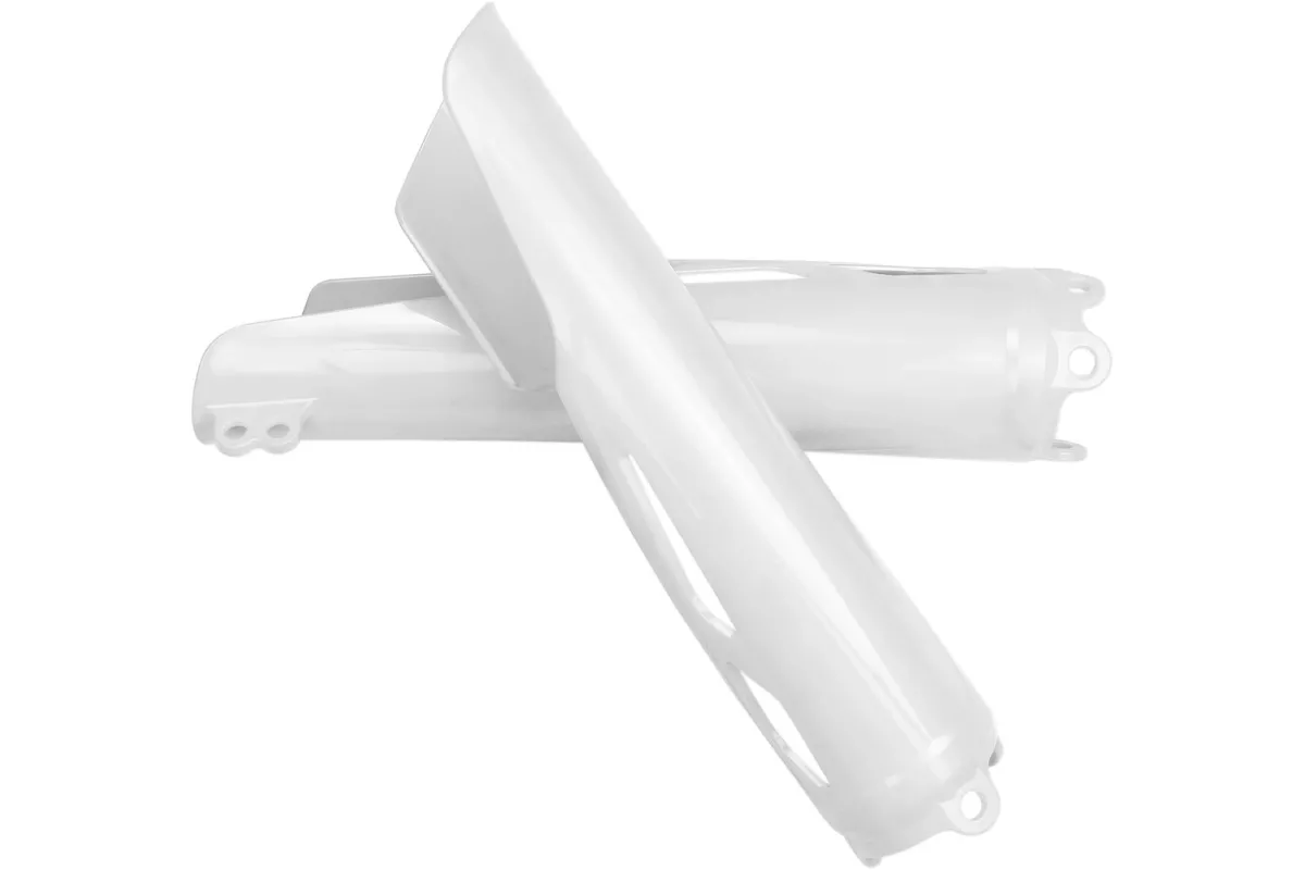 FORK COVERS CRF R/RX 19- WHT