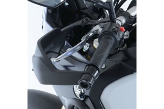 Embouts de guidon avec protège-mains origine R&G RACING noir Yamaha Tenere 700