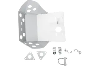 SKIDPLATE AL KLR W/MOUNTS