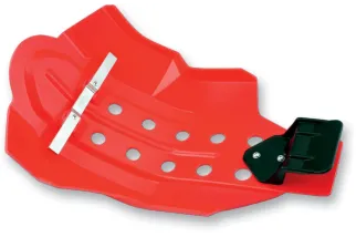 SKIDPLATE CRF450 09-16 RED
