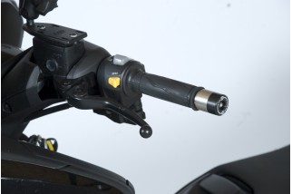 Embouts de guidon R&G RACING noir Yamaha