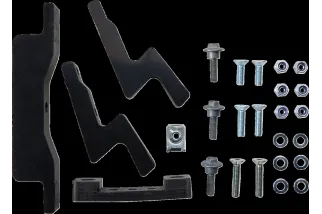 SKID PLATE 6MM CRF450 21- BK