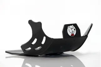SKID PLATE 6MM YZ/XX/XE125 BK
