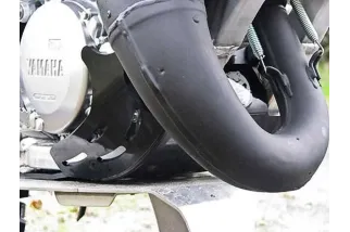 SKID PLATE 6MM YZ/XX/XE125 BK