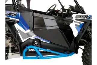 DOORS RZR FRT BLK MOOSE