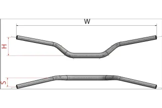 NK OS BAR YZF LIGHT BL/WH