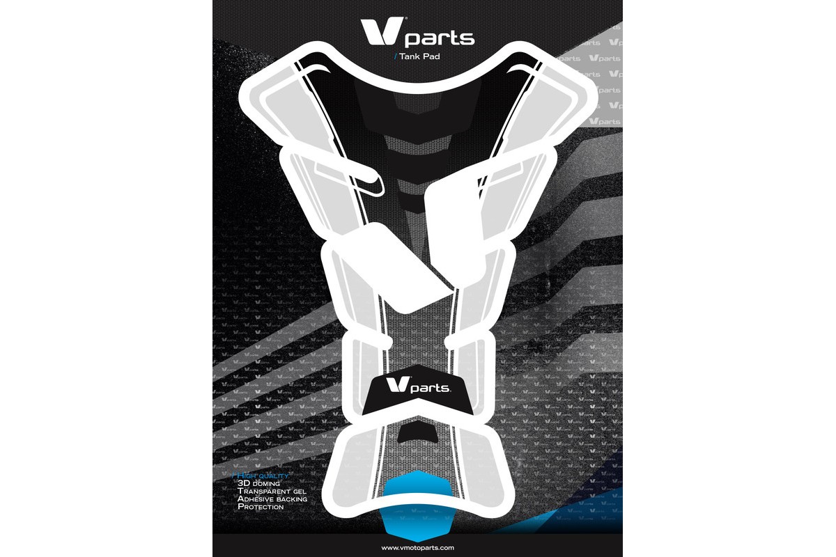 Protection de réservoir V PARTS noir universel Protection de réservoir V PARTS noir universel