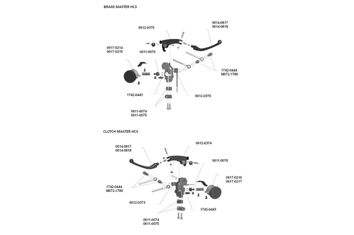 LEVER BRACKET HC3 LEFT