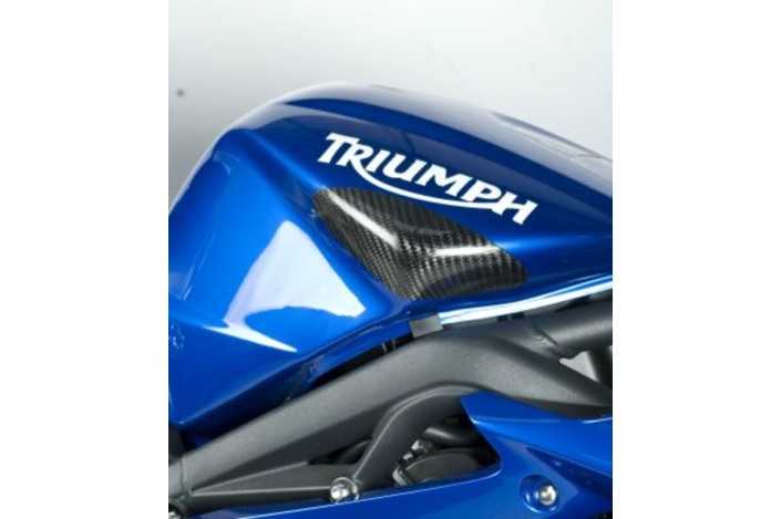 Sliders de réservoir R&G RACING carbone Triumph