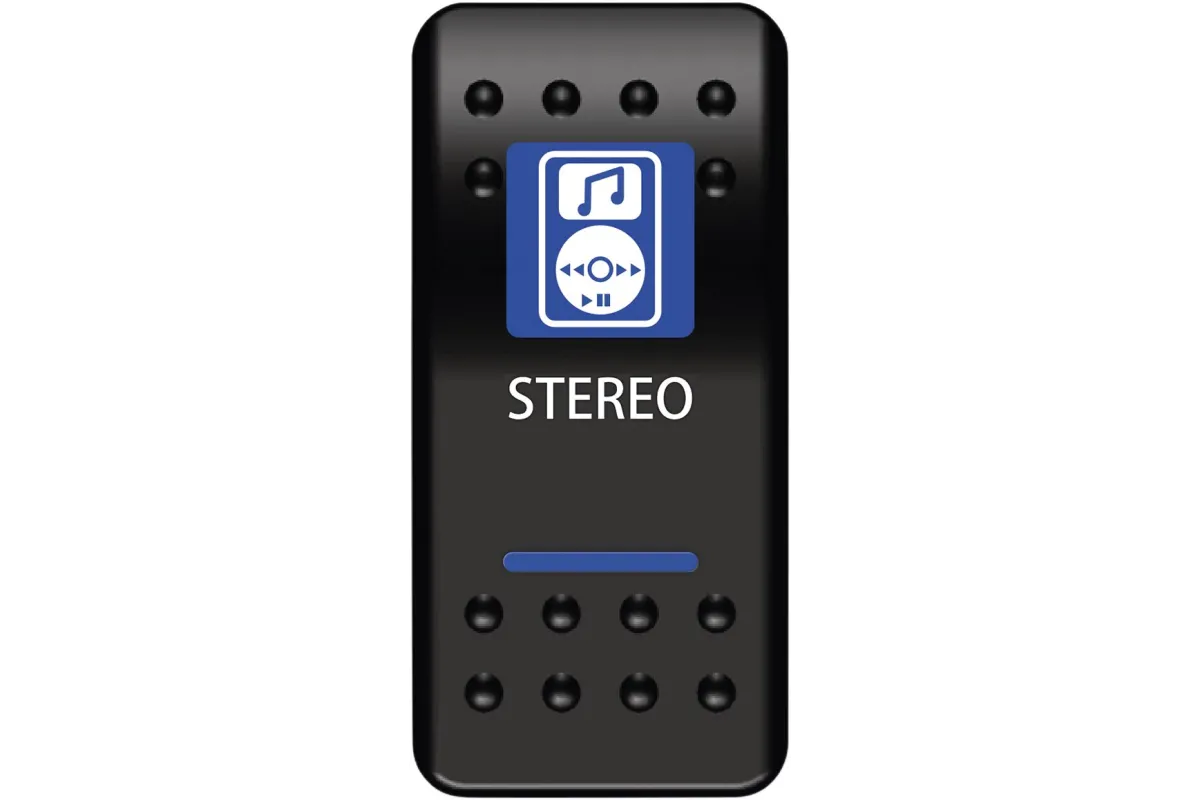 SWITCH ROCKER STEREO