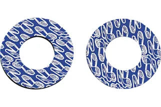 RENTHAL GRIP DONUTZ BLU