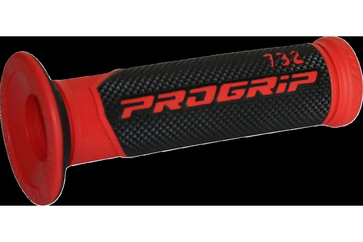 GRIPS732 BK/RD OPEN ENDS