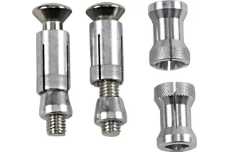 HARDWARE PB ALUM BAR END