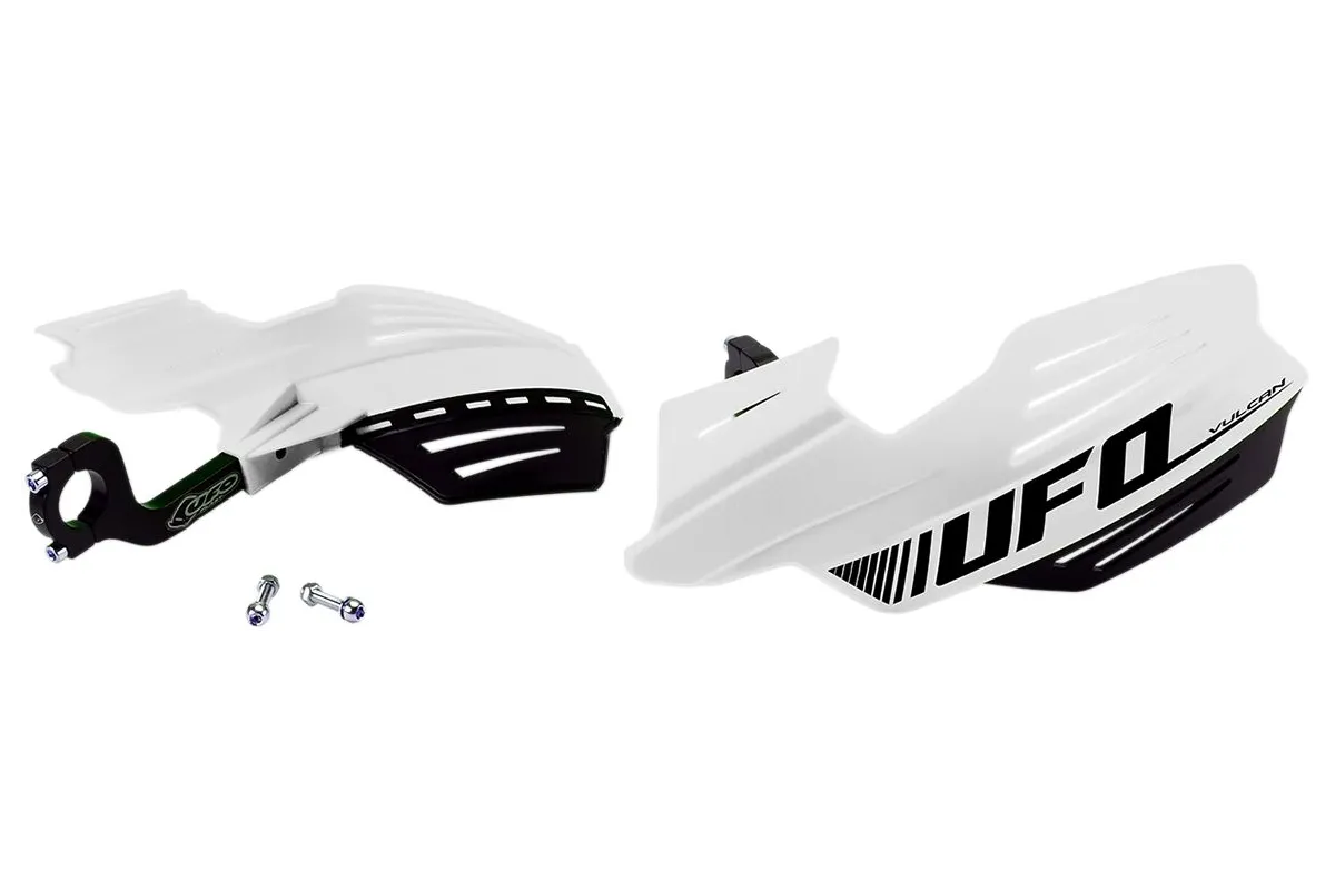 HANDGUARDS VULCAN WHITE