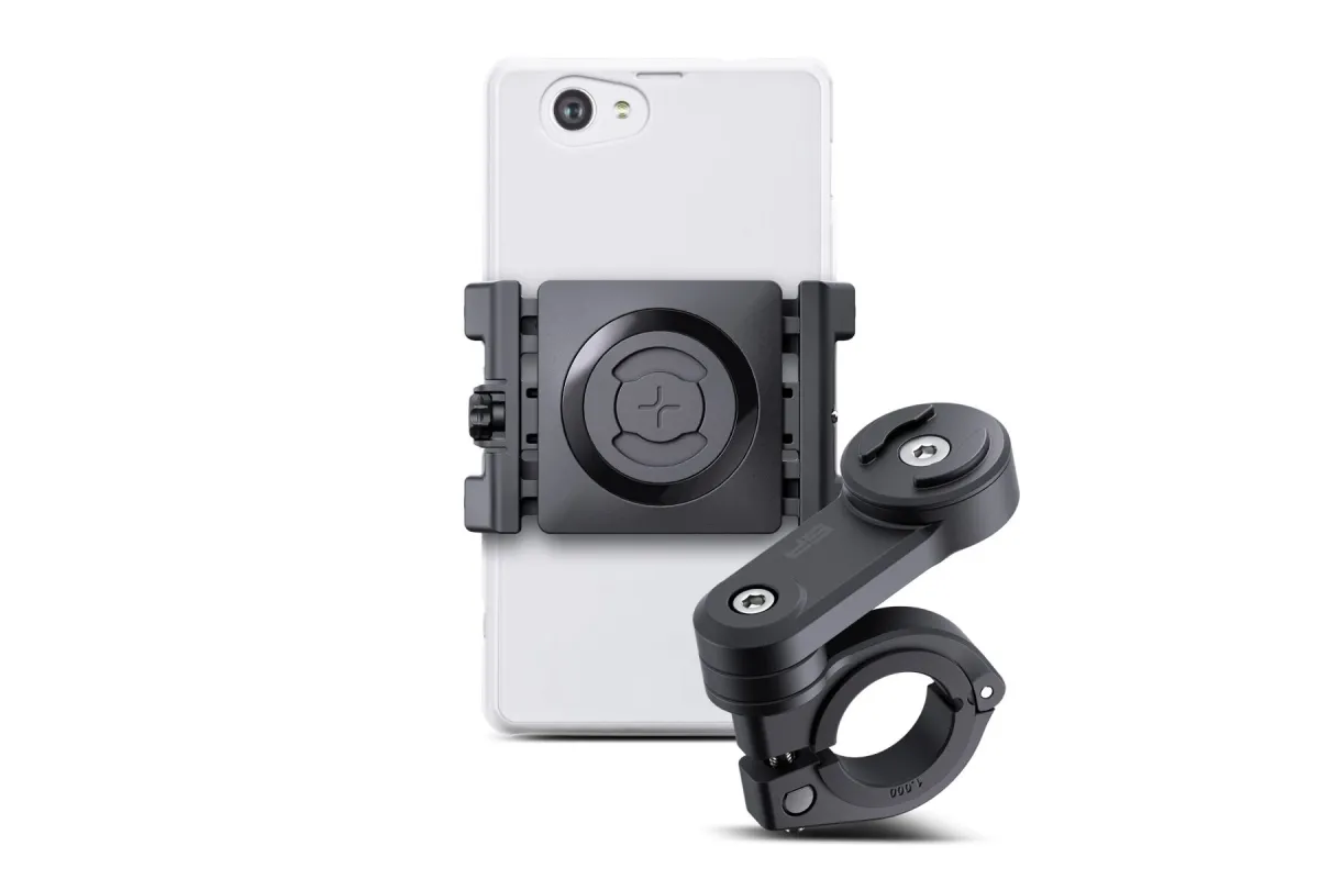 Kit pour moto avec collier de serrage universel