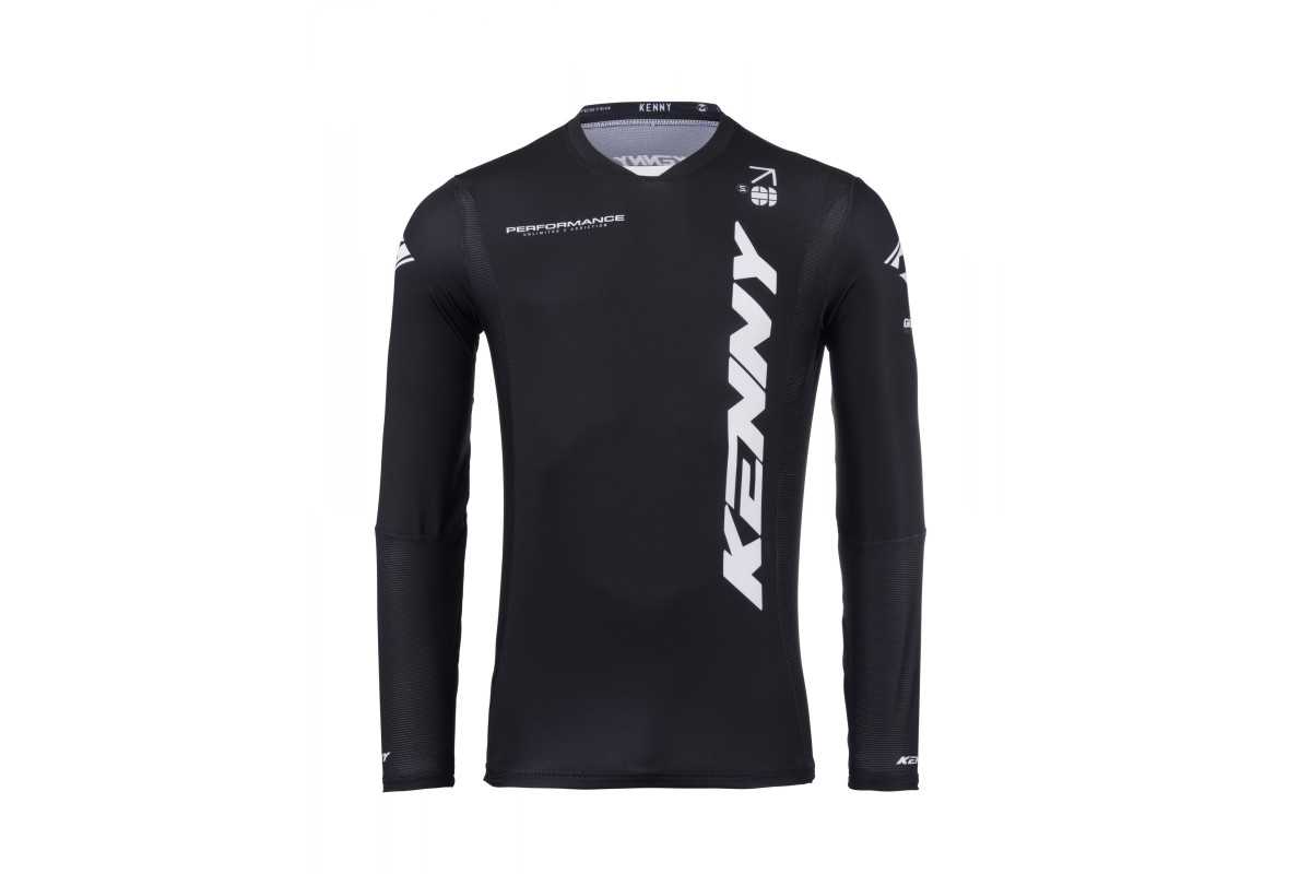 Maillot KENNY PERFORMANCE SOLID BLACK | Kenny - Achat en ligne