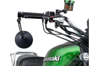 D-MIRROR-3 ROUND BAREND ALU BK