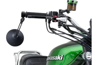 D-MIRROR-3 ROUND BAREND ALU BK